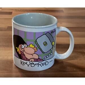 Mug Shots Dabagian 1987 Potpourri Press Vintage Coffee Mug User Keyboard Korea